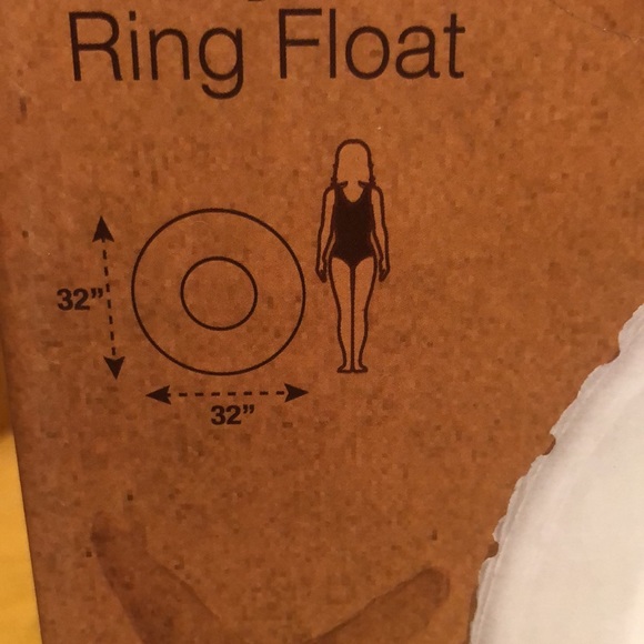 RAE DUNN RING FLOAT AND BEACH BALL. Swimming pool fun items. - Picture 6 of 8